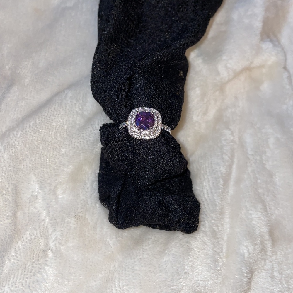 Amethyst stone ring - Picture 4 of 4